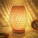 Niki | Woven Table Lamp with USB Power