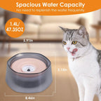 No Spill Dog Cat Water Bowl Spill Proof Slow Water Feeder