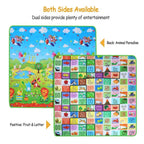 Non-Slip 2 Sides Foldable Soft Foam Kids Play Mat