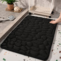 Non-Slip Pebble-Textured Bath Mat