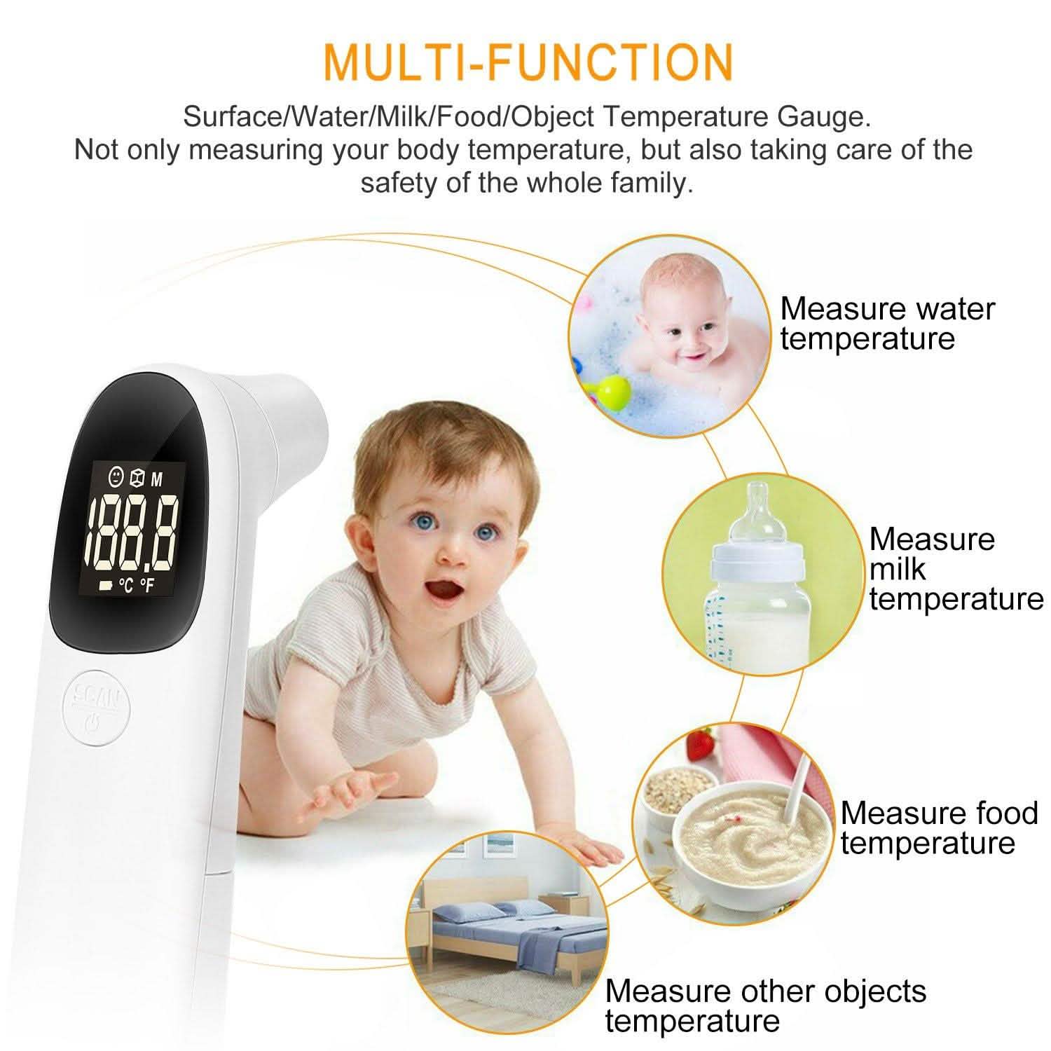 Noncontact Digital Infrared Thermometer