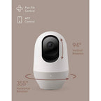 nooie 1080P Home Security Camera, Motion Tracking, Super IR Night Vision, Works with Alexa, Two-Way Audio, Motion & Sound Detection  (Refurbished)