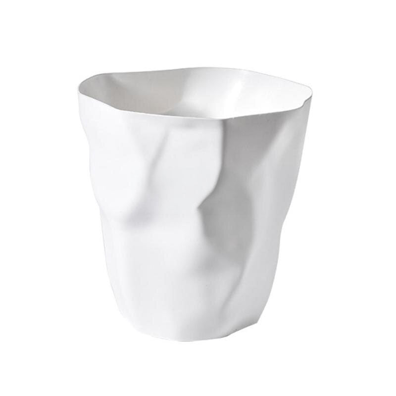 Modern Crushed Style Waste Can