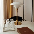 NORDILUX – Minimalist Dimmable Table Lamp with Warm LED Light