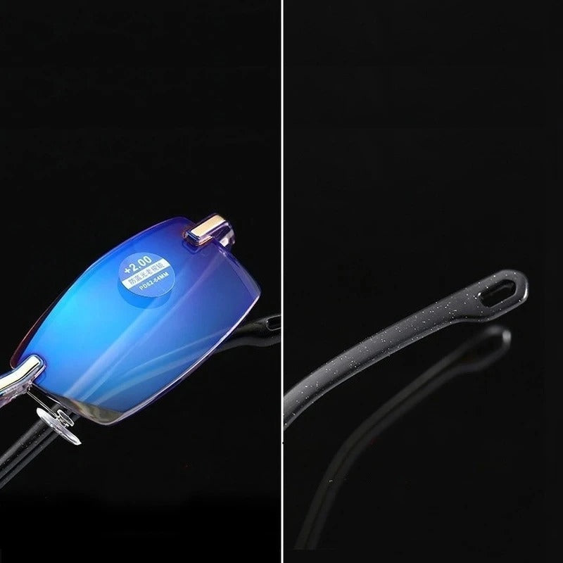 NovaLume Durable Multifocal Reading Glasses With Buy One Get One Included