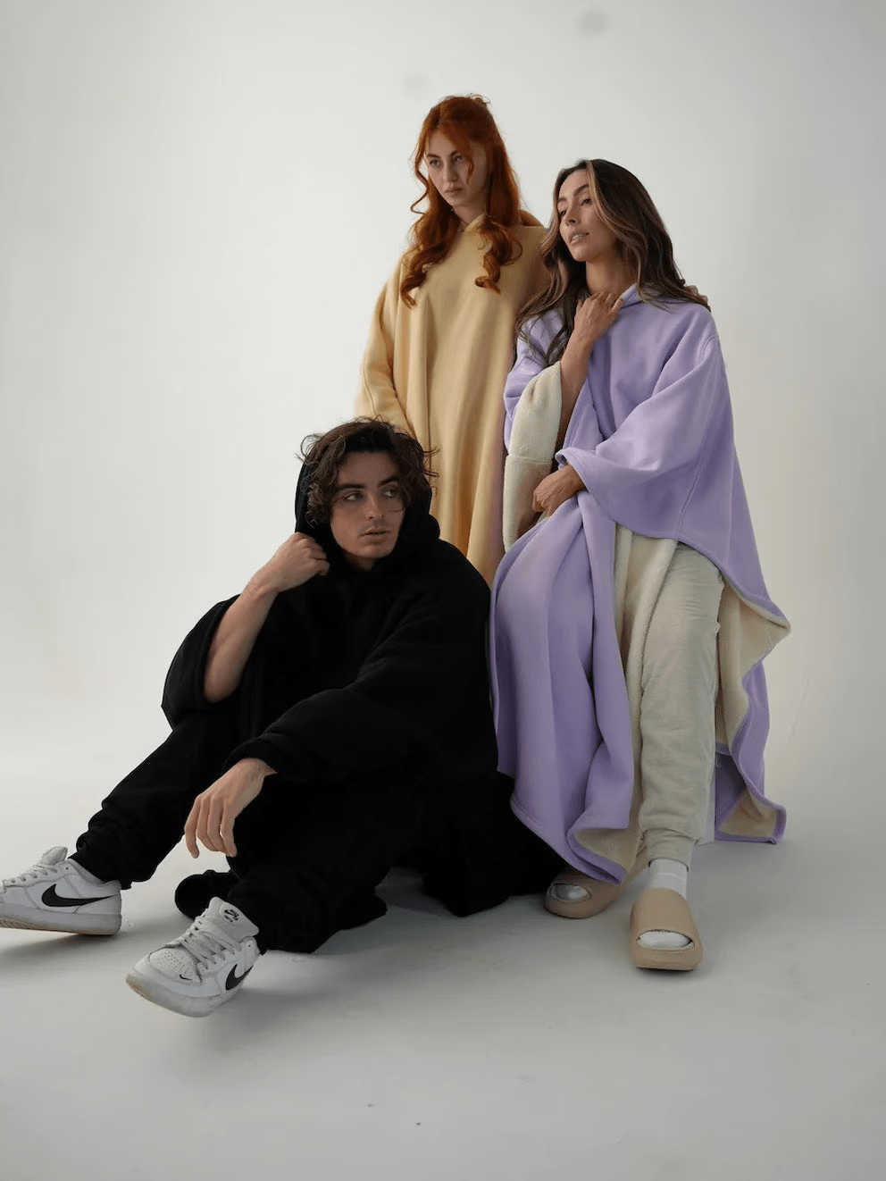 NovaWeave Hoodie By ArcticFlare Calming Soft Fabric