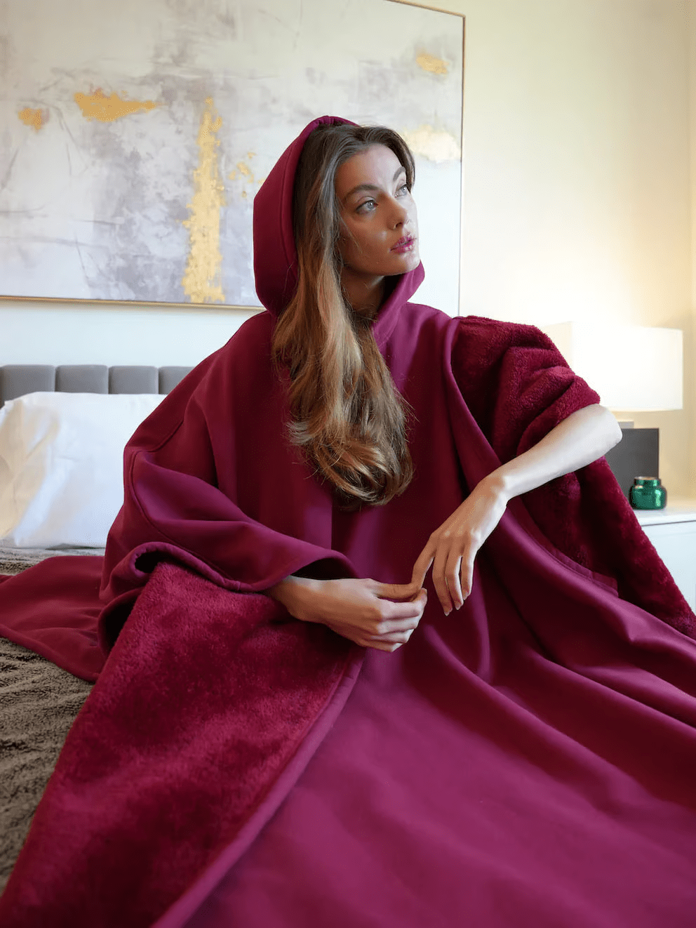 NovaWeave Hoodie By ArcticFlare Calming Soft Fabric
