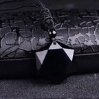 Obsidian Tibetan Metaphysical Necklace