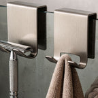 Stainless Steel Over-Glass Shower Hooks