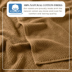 Cotton Textured Bath Towel Set - Acacia Collection