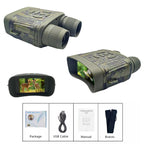 OptiClear | Night Vision Binoculars | 1000ft Infrared, HD Display for Hunting & Surveillance