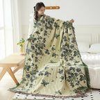 Textured Layered Gauze Cotton Throw