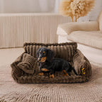 Orthopedic Dog Bed CaniSofa – Joint Support, Washable Cover, Comfortable Headrest