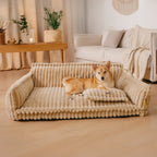Orthopedic Dog Bed CaniSofa – Joint Support, Washable Cover, Comfortable Headrest