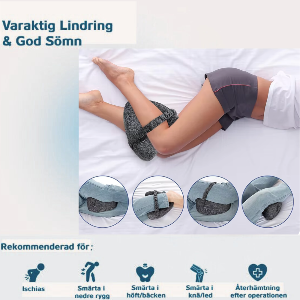 Comfort Hip and Knee Pillow for Back Pain Relief