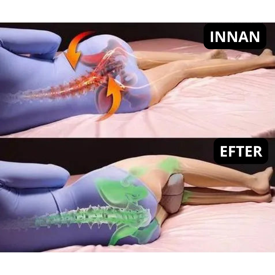 Comfort Hip and Knee Pillow for Back Pain Relief