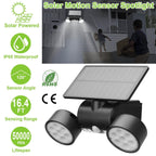 Outdoor PIR Motion Sensor Dusk To Dawn Solar Wall Lamps IP65 Waterproof