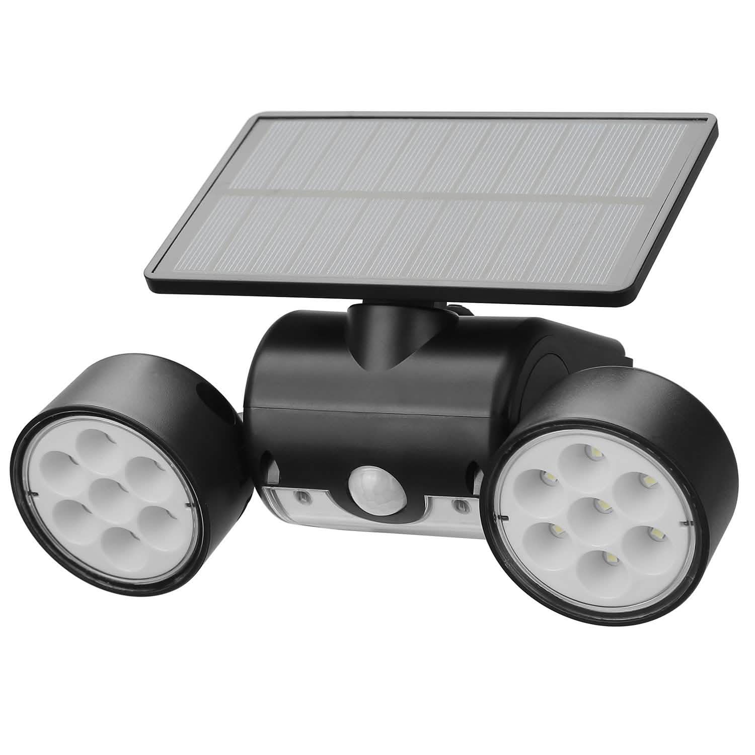 Outdoor PIR Motion Sensor Dusk To Dawn Solar Wall Lamps IP65 Waterproof