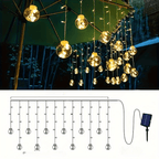 Outdoor Solar Bubble String Lights - 8 Modes