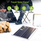 Outdoor Solar Panel 12V 25W Car Battery Charger