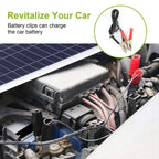 Outdoor Solar Panel 12V 25W Car Battery Charger