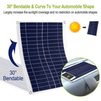 Outdoor Solar Panel 12V 25W Car Battery Charger