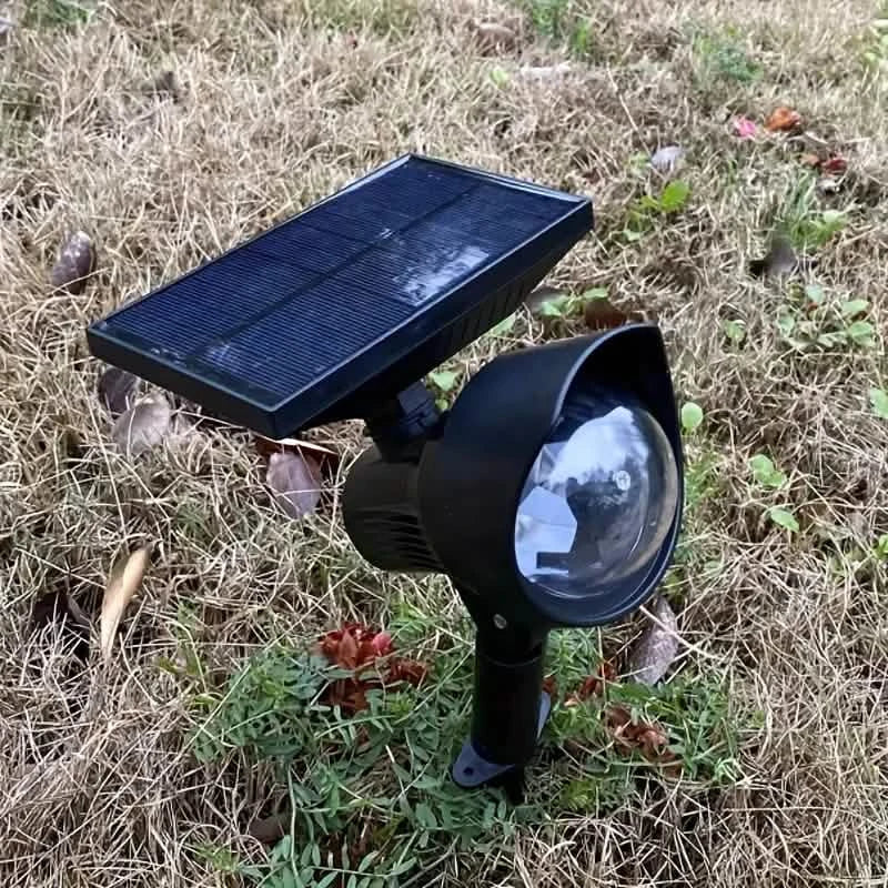 Outdoor Solar Rotating Color Projection Lamp
