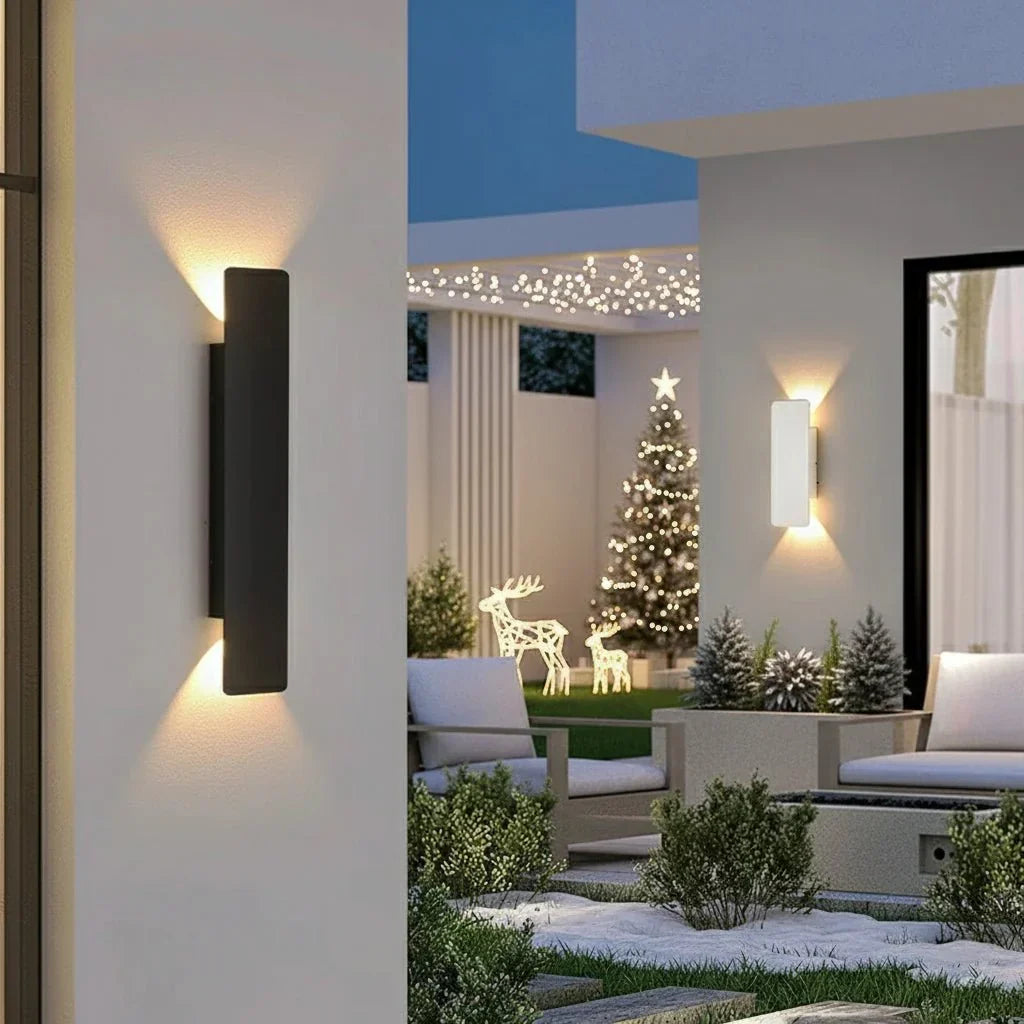 OUTGLOW – Waterproof LED Aluminum Sconce for Indoors & Outdoors