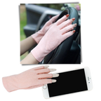 Stylish UV-Protective Cotton Gloves