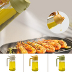 2-in-1 Glass Oil Sprayer and Dispenser