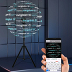 3D Hologram LED Fan Projector