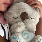 Anxiety Relief Koala Plush Toy with Music, Lights and Rhythmic Breathing Motion