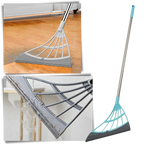Telescopic rubber sweeper