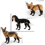Waterproof Dog Suspenders Boots