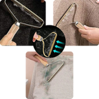 Wooden pet hair Remover
