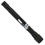 Telescopic magnetic LED flashlight