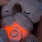 Anxiety Relief Koala Plush Toy with Music, Lights and Rhythmic Breathing Motion