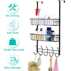 Over The Door Hooks Organizer