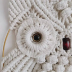 Owl Macrame Home Tapestry Boho Tapestry Wall Hanging