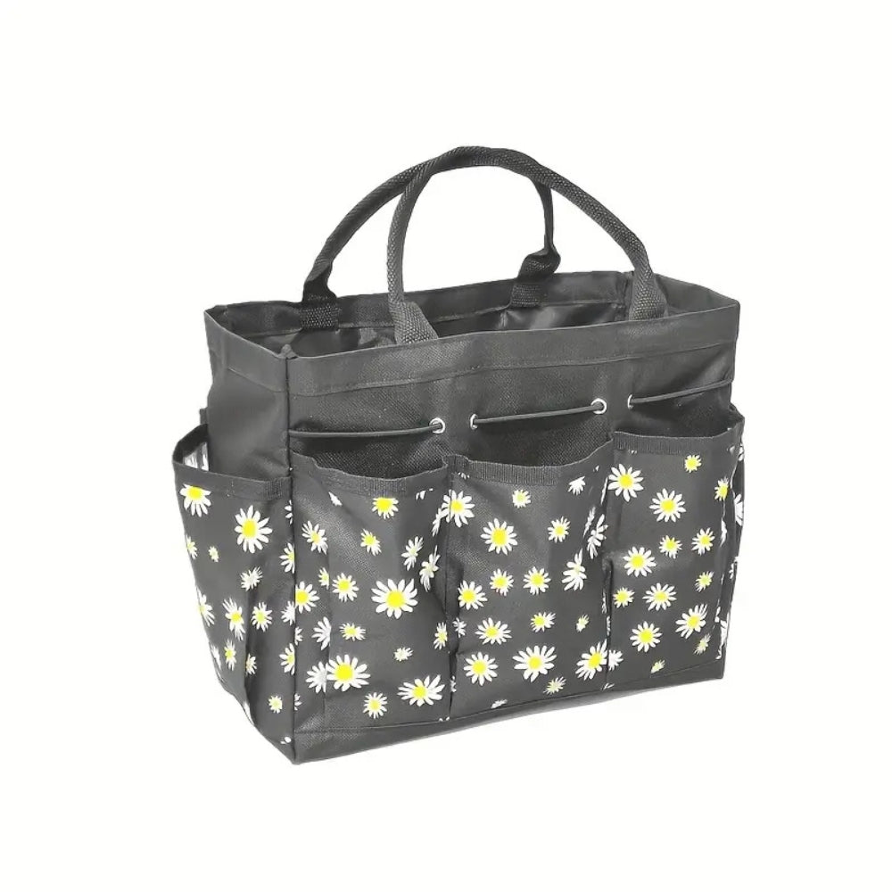 Floral Garden Tote Organizer Bag