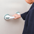 OZBATH SAFETY HANDLE – Grab Bar with Suction Cups for Bath & Toilet