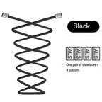 Pair of Elastic No Tie Shoelaces