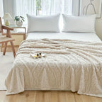 Paris Weave Jacquard Fleece Throw