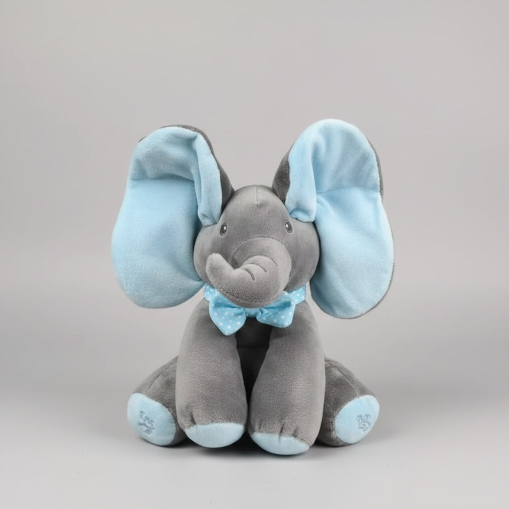 Singing Peek-a-Boo Elephant Plush Toy