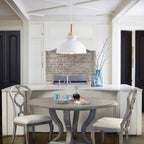 Modern Single Pendant Dome Light | Scandinavian Metal Hanging Lamp