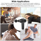Percussion Digital Display Rechargeable Deep Tissue Vibration Massage Gun