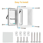 Pet 4 Way Locking Quiet Flap Door