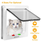 Pet 4 Way Locking Quiet Flap Door