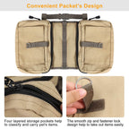 Pet Dog Backpack Hound Hiking Camping Saddle Bag