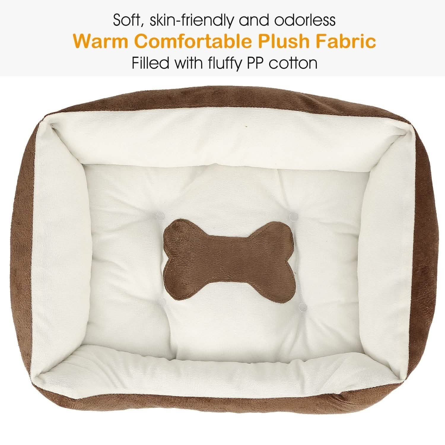 Pet Dog Bed Soft Warm Fleece